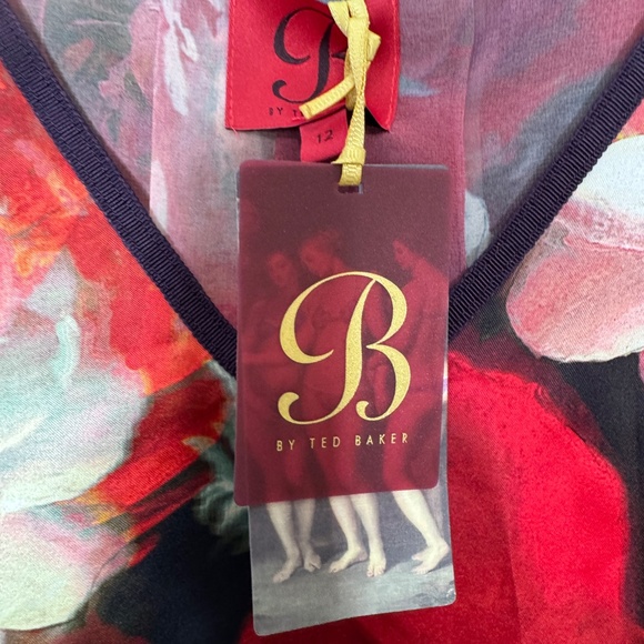 NWT B by Ted Baker Pajama set-Lounge in style comfort purple floral - Picture 11 of 14